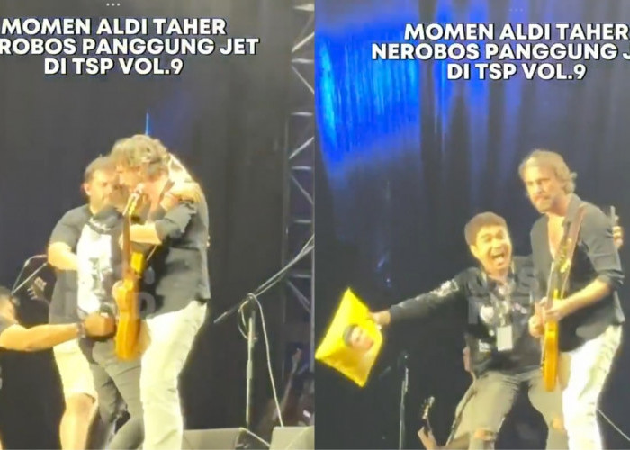 Publik Murka! Aldi Taher Akui Norak Usai Terobos Panggung Band Jet di TSP Vol.9, Ini Kronologinya