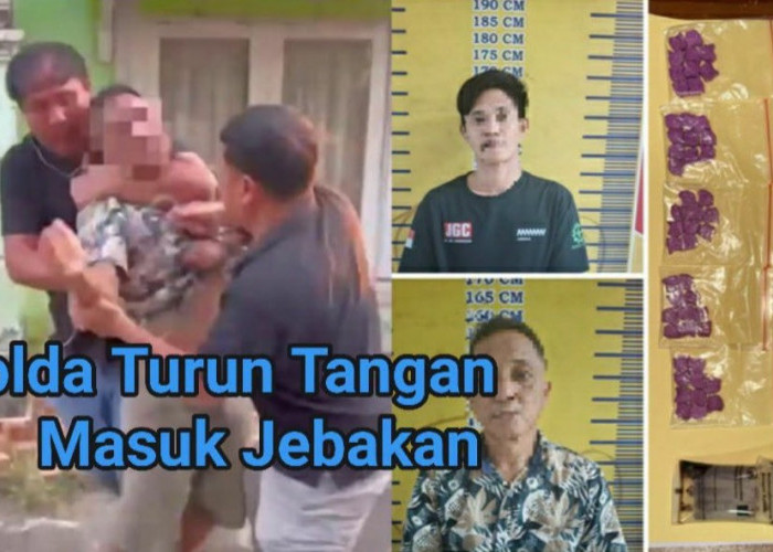 Transaksi Sabu Rp37,6 Juta di Depan Masjid SP Padang, Dua Pengedar Disergap Tim Polda Sumsel