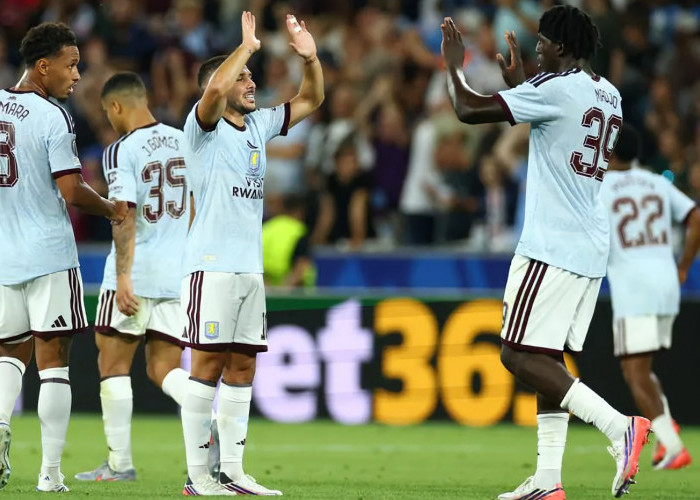 Modal dari Indonesia Belum Bisa Antarkan Aston Villa Menangi UEFA Super Cup