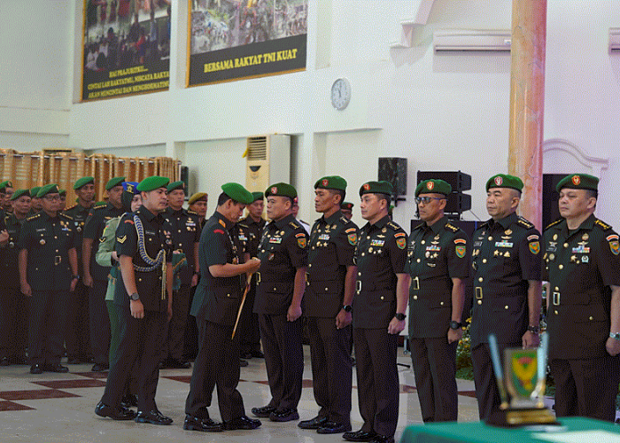 Pangdam II/Sriwijaya Pimpin Sertijab Pejabat Utama Kodam II/Sriwijaya : Momentum Penyegaran dan Optimalisasi 