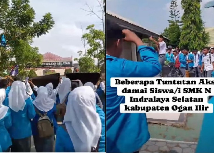 Dihadapan Wakil Rayat dan Diknas Sumsel, Ketua OSIS SMKN 1 Indralaya Selatan 'Kuliti' Kelakuan Kepala 
