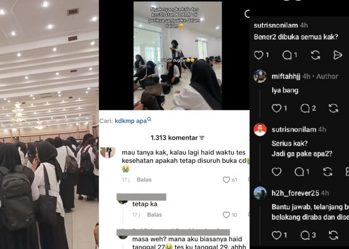 Mengejutkan! Tes Kesehatan KDKMP Wajibkan Tanpa Busana, Diraba dan Disenter, Netizen: Kontrak 2 Tahun...