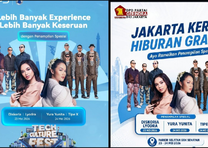 Blunder Admin 'Gerindra' Hapus Logo BYD di Poster Konser Lyodra, Warganet Murka Ramai Beri Sindiran Pedas!