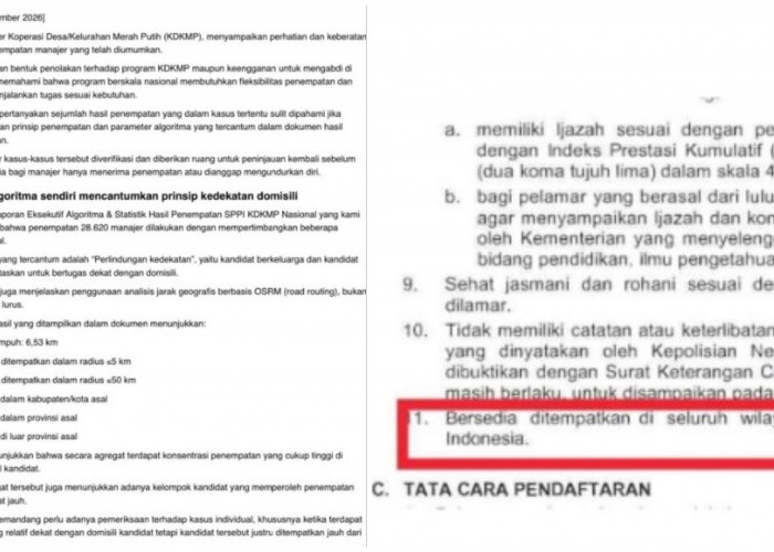 Manajer KDKMP Keluarkan Press Release: Kami Tidak Menolak Tugas, Kami Minta Keadilan dan Transparansi