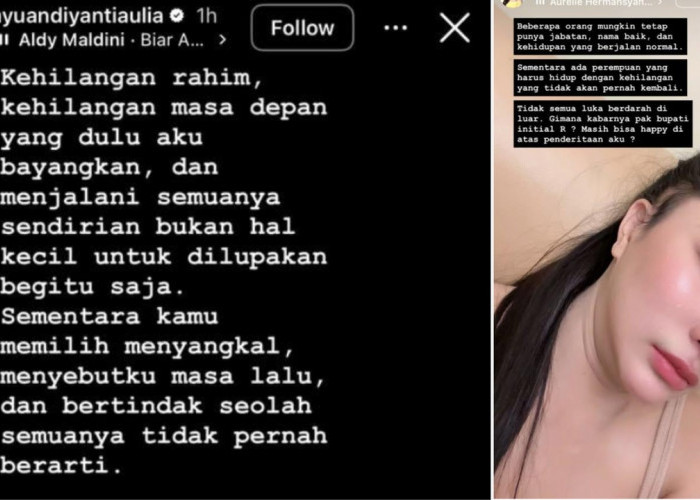 Curhat Pilu Ayu Aulia Akui Aborsi Anak Mantan Bupati Inisial R, Netizen Kompak Beri Sindiran Pedas Begini