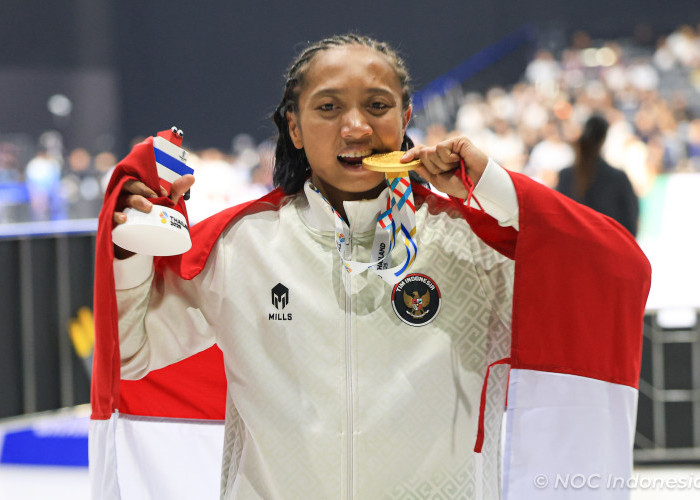 Bikin Bangga! Atlet MMA Asal Rembang Raih Medali Emas SEA Games Thailand untuk Indonesia