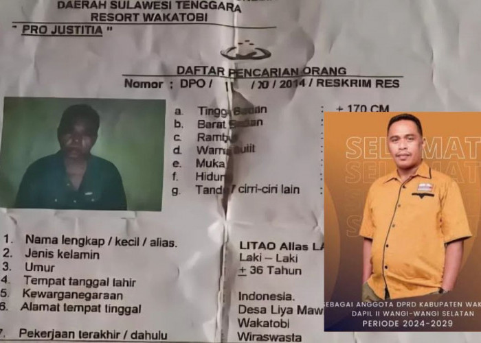 Heboh, Buron 11 Tahun Kasus Pembunuhan di Wakatobi, Kini Duduk Jadi Anggota DPRD, Kok Bisa? Ini Jejak Kasusnya
