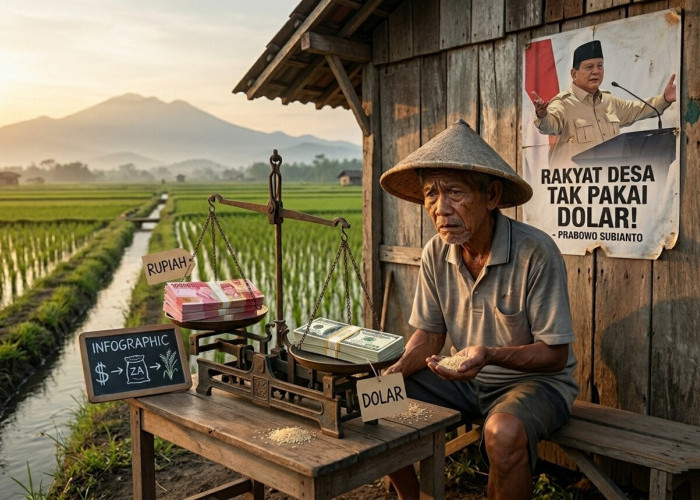 Dolar Meroket Tajam, Respon Lawas Prabowo Jadi Bumerang Usai Klaim Masyarakat Desa Aman