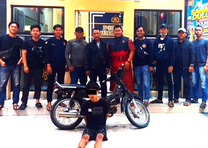 Dua Motor Raib di Garasi, Satu Pelaku Curanmor di Prabumulih Tertangkap 