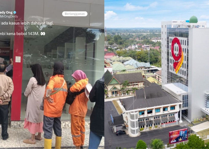 Misteri Pembobolan Bank Jambi Rp143 Miliar Belum Terungkap, Saldo Hilang hingga Nasabah Harus Antre Subuh!