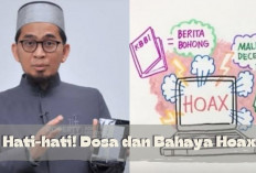 Hati-Hati! Dosa dan Bahaya Hoax Sangat Besar, Ini Penjelasan Ustaz Adi Hidayat.. 