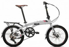 Battle Sepeda Lipat Rem Cakram Pacific Noris CX dan Polygon Urbano 5, Gowes Pagi Sore Makin Seru dan Aman!