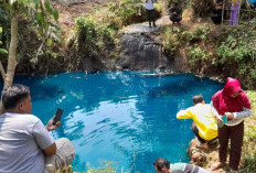 Busyet! Air Telaga Berubah Menjadi Biru, Para Ahli Pantau Kualitas Air