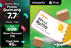 16 Kode Promo Tokopedia Guncang Sale 8 Juli, Diskon Rp300 Ribu Hari Ini, Potongan 20 Persen, Cashback 200K