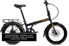 6 Rekomendasi Sepeda Lipat dengan Kualitas Juara, Lipat-lipat Ringkas Ngga Bikin Ribet, No 1 Cuma Sejutaan!