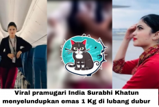 Viral 'Di Luar Nurul' Pramugari Air India Express Surabhi Khatun Menyimpan 1 Kg Emas di Lubang Dubur