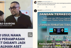 RUU Perampasan Aset Mau Diganti? Warganet Bereaksi
