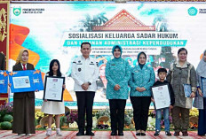 Ketua Umum TP PKK Buka Sosialisasi Kadarkum, KDRT dan Layanan Adminduk