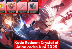 Crystal of Atlan Inilah 24 Kode Redeem Aktif Hari ini 5 Juni 2025: Klaim Banyak Hadiah Menarik di Sini