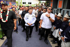 Pj Gubernur Elen Setiadi Bersama Menpora RI Resmikan Renovasi Madrasah Ibtidaiyah Al Wathoniyah SU 1 Palembang