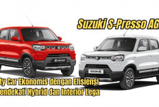 Suzuki S-Presso AGS, City Car Ekonomis dengan Efisiensi Mendekati Hybrid dan Interior Lega
