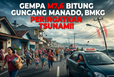 Tidak Hanya Manado, Gempa Bitung Magnitudo 7,6 Terasa Kuat Ternate dan Gorontalo, BMKG: Berpotensi Tsunami
