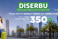 Ingin Liburan Hemat, Promo Diserbu Citilink Diskon Hingga 350 Ribu! Cek di Sini 