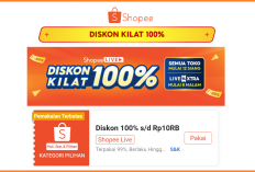 20 Kode Voucher Shopee Gajian Sale 25 Juni 2024, Diskon Bombastis Rp127 Ribu, Cashback 30K dan FREE Ongkir