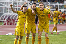 Doumbia Gacor, Bhayangkara FC Moncer! Lawan Semen Padang Intip 6 Besar