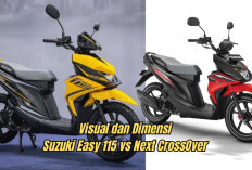 Perbedaan Visual dan Dimensi Suzuki Easy 115 vs Next CrossOver: Mana yang Lebih Cocok untuk Gaya Kamu?