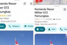 Waduh, Rating Google Maps Kodim 072 Pamungkas Yogya Turun ke 1,1 Netizen Kaget Balik ke 4,7
