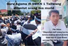 VIRAL! Guru Agama di SMKN 1 Taliwang Hadapi Tuntutan Orang Tua, Gegara Hukum Murid yang Mangkir Sholat Jamaah