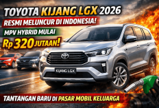 Toyota Kijang LGX 2026 Resmi Meluncur, MPV Hybrid Rp320 Jutaan yang Bikin Pasar Panas
