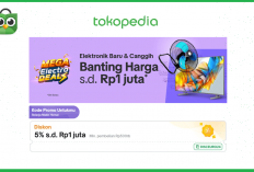 Menggila! 12 Kode Promo Tokopedia 20 Juni 2024, Diskon Gede 25-100 Persen, Potongan Rp500 Ribu Semua Produk