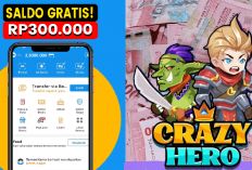 Cair Hingga Rp250.000 Saldo DANA Gratis Langsung ke Akun eWallet Via Aplikasi Penghasil Uang Crazy Hero
