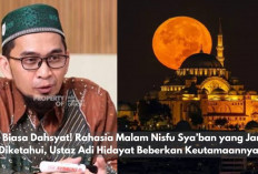 Luar Biasa Dahsyat! Rahasia Malam Nisfu Sya’ban yang Jarang Diketahui, Ustaz Adi Hidayat Beberkan Keutamaannya