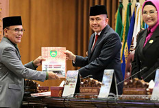 Pj Gubernur Agus Fatoni Hadiri Rapat Paripurna LXXXI DPRD Provinsi Sumsel