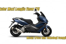 Skuter Maxi Longjia Vmax 175, Saingan Yamaha NMAX dan Honda PCX dengan Mesin 175cc dan Teknologi Canggih