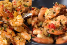 Resep Udang Tumis Bawang Putih Ala Hendrik Pyong yang Viral, Gurih Harum dan Bikin Nagih!