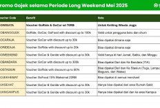 Kode Promo Gojek Terlengkap Hari ini 30 Mei 2025, Diskon Long Weekend GoCar, GoRide dan GoFood
