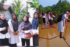 Viral Guru Jambi Minta Maaf Usai Lewati Jembatan Rusak, Ini Fakta Sebenarnya dari Plt Kades Limbur