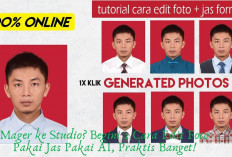 Mager ke Studio? Begini 2 Cara Edit Foto Pakai Jas Pakai AI, Praktis Banget!