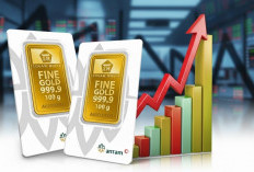 Harga Emas Antam Turun Naik, Hari Ini Melonjak Rp 27.000 per Gram, Tembus Segini!