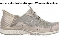Skechers Slip-Ins Gratis Sport Women’s Sneakers: Sepatu Praktis Tanpa Ribet dengan Heel Pillow™ Super Nyaman