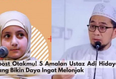 Boost Otakmu! 5 Amalan Ustaz Adi Hidayat yang Bikin Daya Ingat dan Kecerdasan Melonjak, Nomor 4 Sangat Gampang