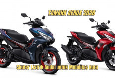 Yamaha Aerox 2026 Resmi Diperkenalkan, Skuter Listrik Andal untuk Mobilitas Kota