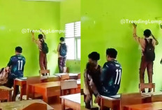 Miris! Viral Video Seorang Guru MTs Tendang Wajah Murid di Tanggamus Lampung