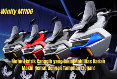 U-Winfly M110G, Motor Listrik Canggih yang Bikin Mobilitas Harian Makin Hemat dengan Tampilan Elegan!