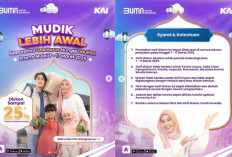Info Mudik Lebaran 2025: Diskon Tiket KAI 25 Persen di Awal Ramadan, Catat Rute dan Syaratnya!