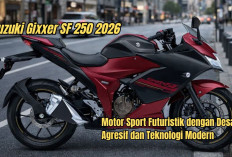 Suzuki Gixxer SF 250 2026: Motor Sport Futuristik dengan Desain Agresif dan Teknologi Modern